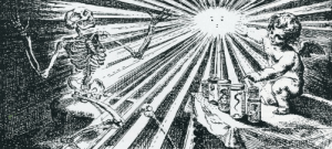 C. H. Huyberts: Frontispiece to Frederik Ruysch's Icon duraematrix, Amsterdam 1738