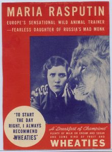 RasputinDaughterWheaties